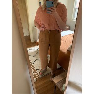 Anthropologie high waist stretchy pants sz 32